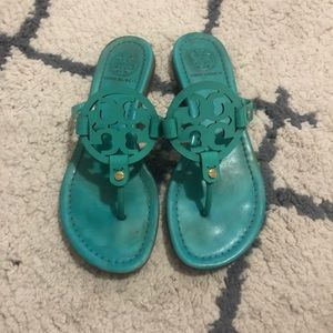 Tory Burch Miller Tiffany Blue Turquoise 7